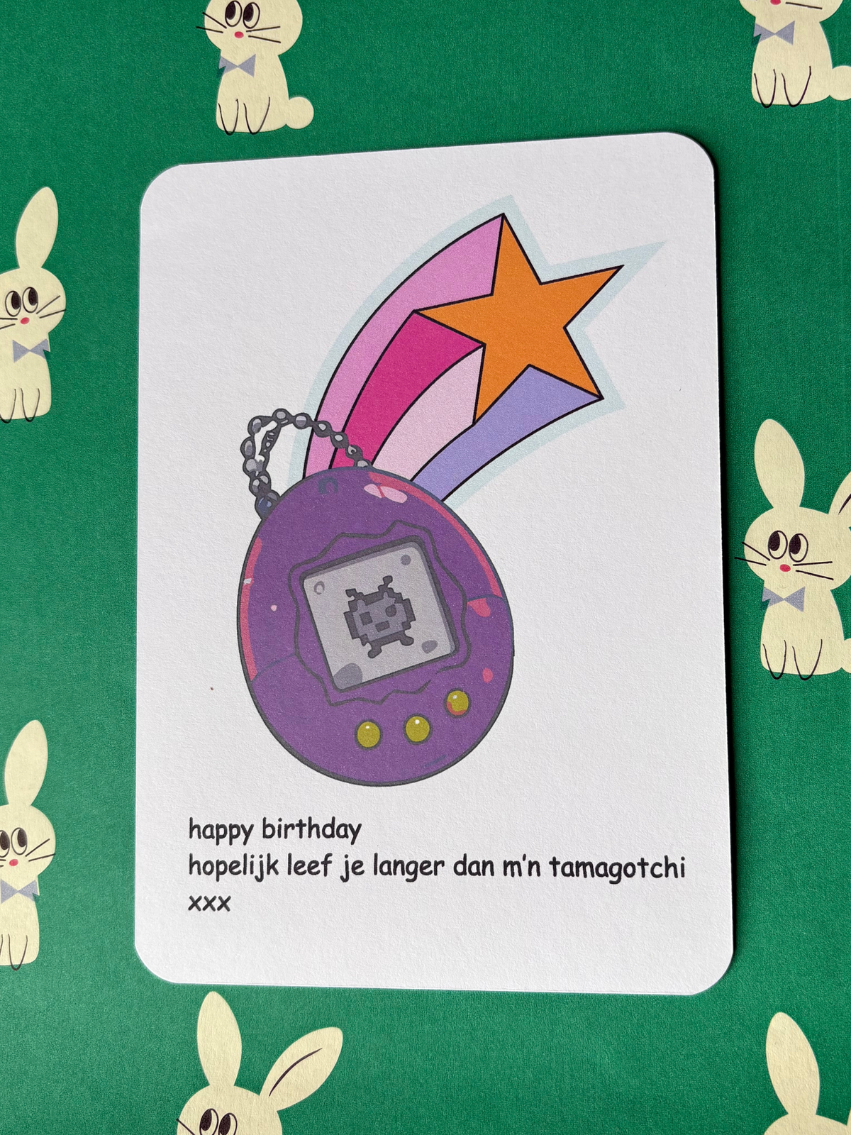 kaartje - TAMAGOTCHI