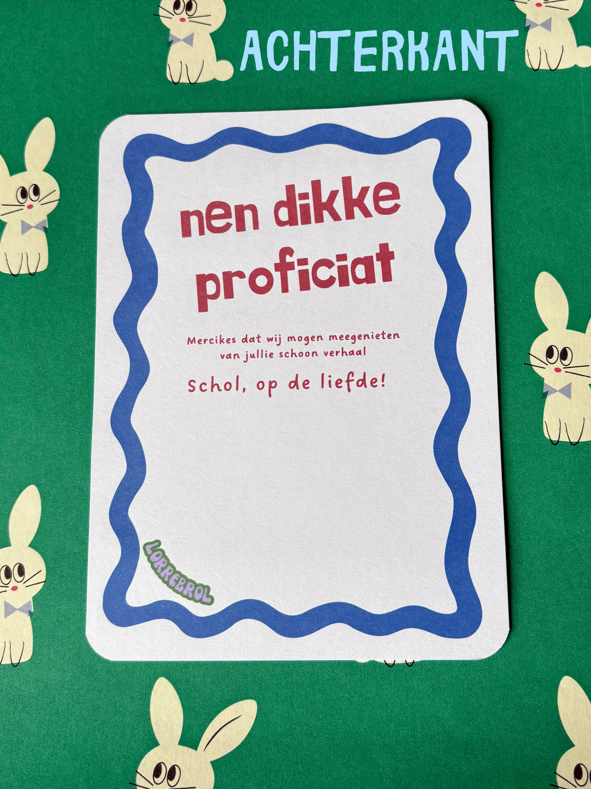 kaartje - TROUW