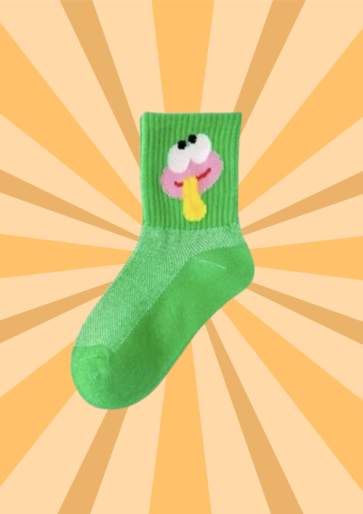 mini SOKSKE - groen monster