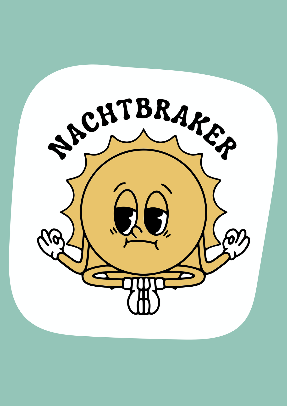 Kleurrijk truitje - NACHTBRAKER