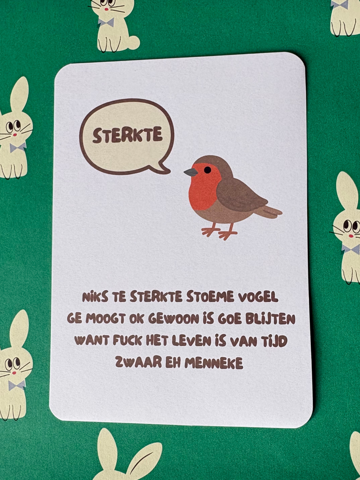 kaartje - STERKTE