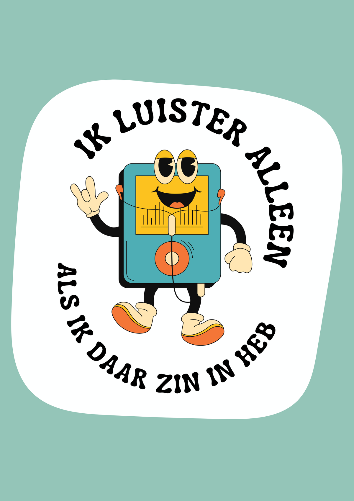 Kleurrijk truitje - IK LUISTER