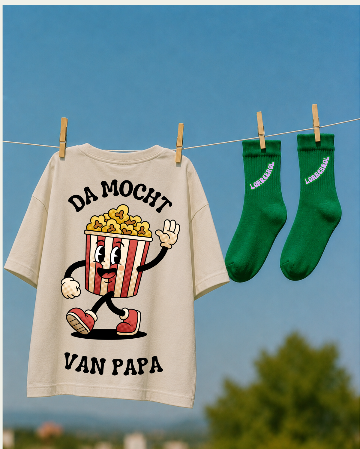 T-shirt - DA MOCHT VAN PAPA