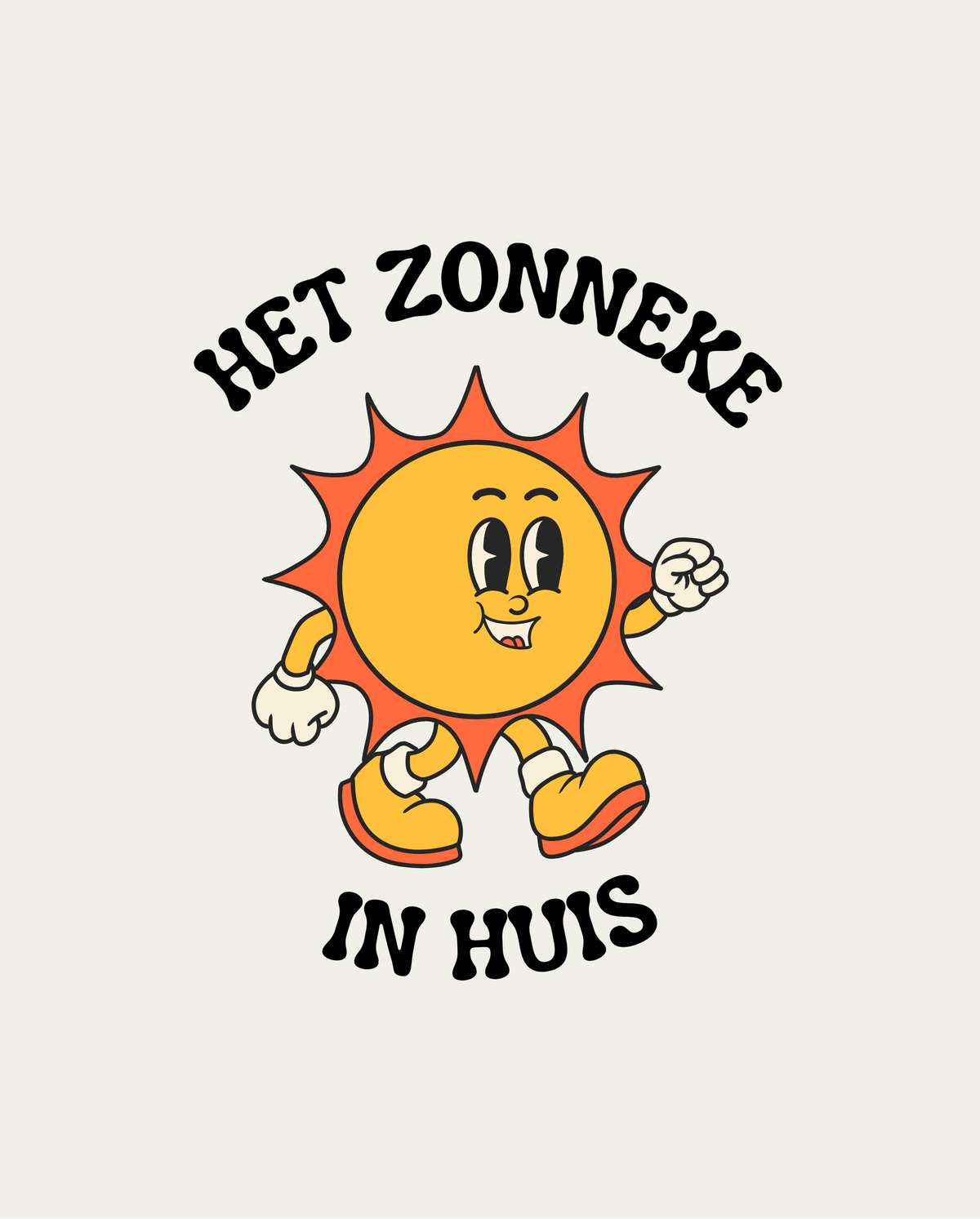 T-shirt - ZONNEKE IN HUIS