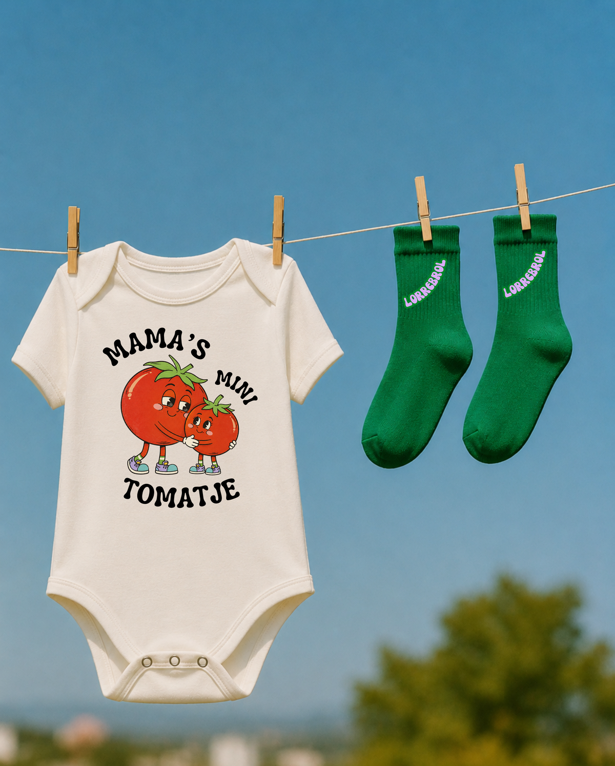 Romperke MINI TOMATJE