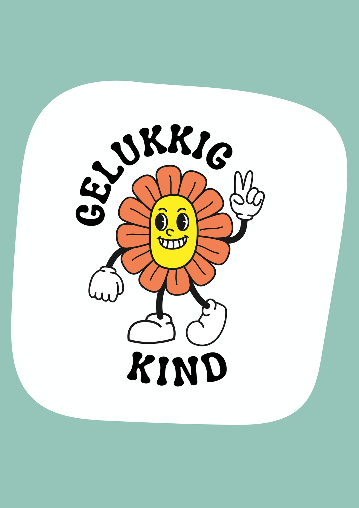 Kleurrijk truitje - GELUKKIG KIND